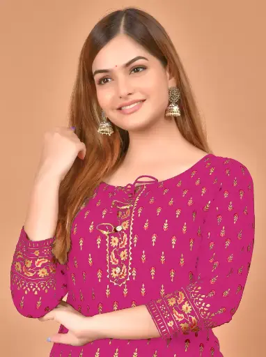 Women printed kurta 